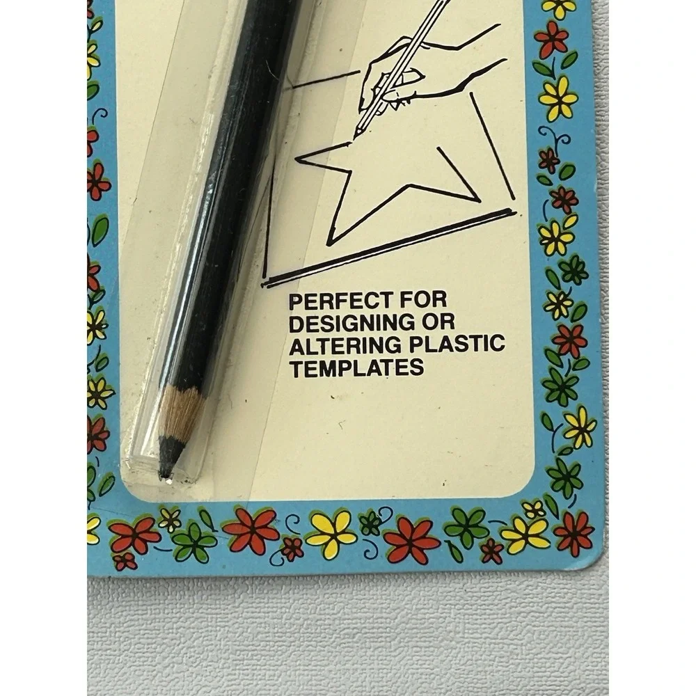 Vintage Collins Plastic Template Marking Pencil No 97 NOS USA Craft